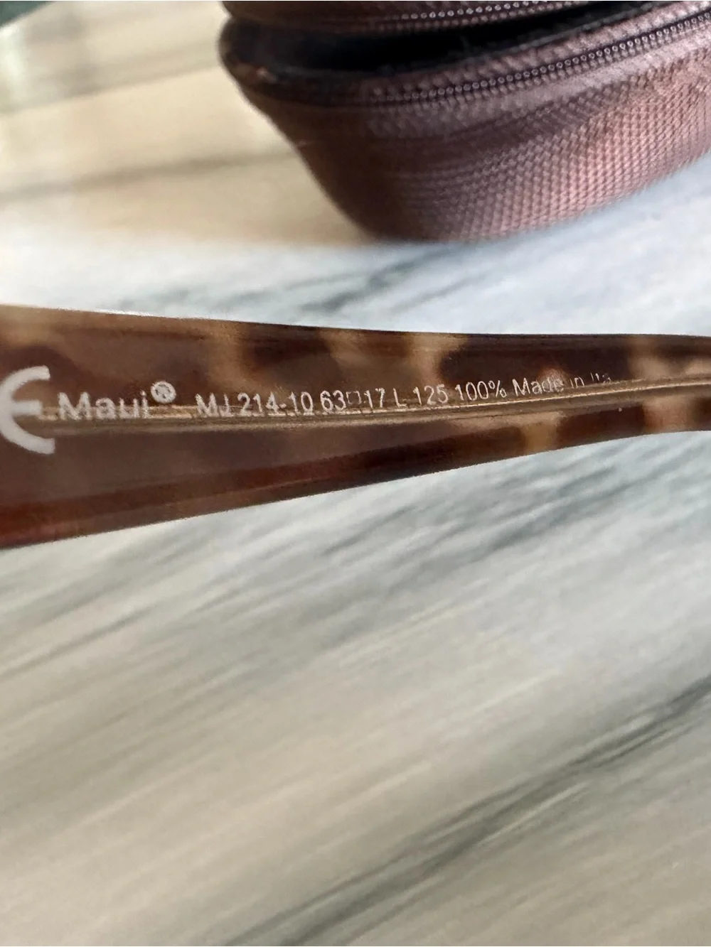 Maui Jim Women's Pearl City Tortoiseshell Frame with Dark Brown Polarized Lenses